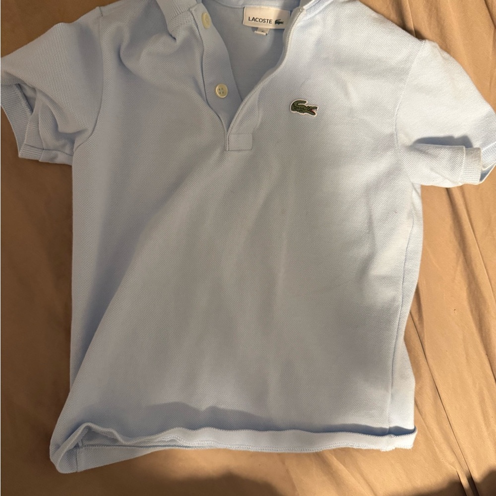 Lacoste Light Blue Polo Shirt 6